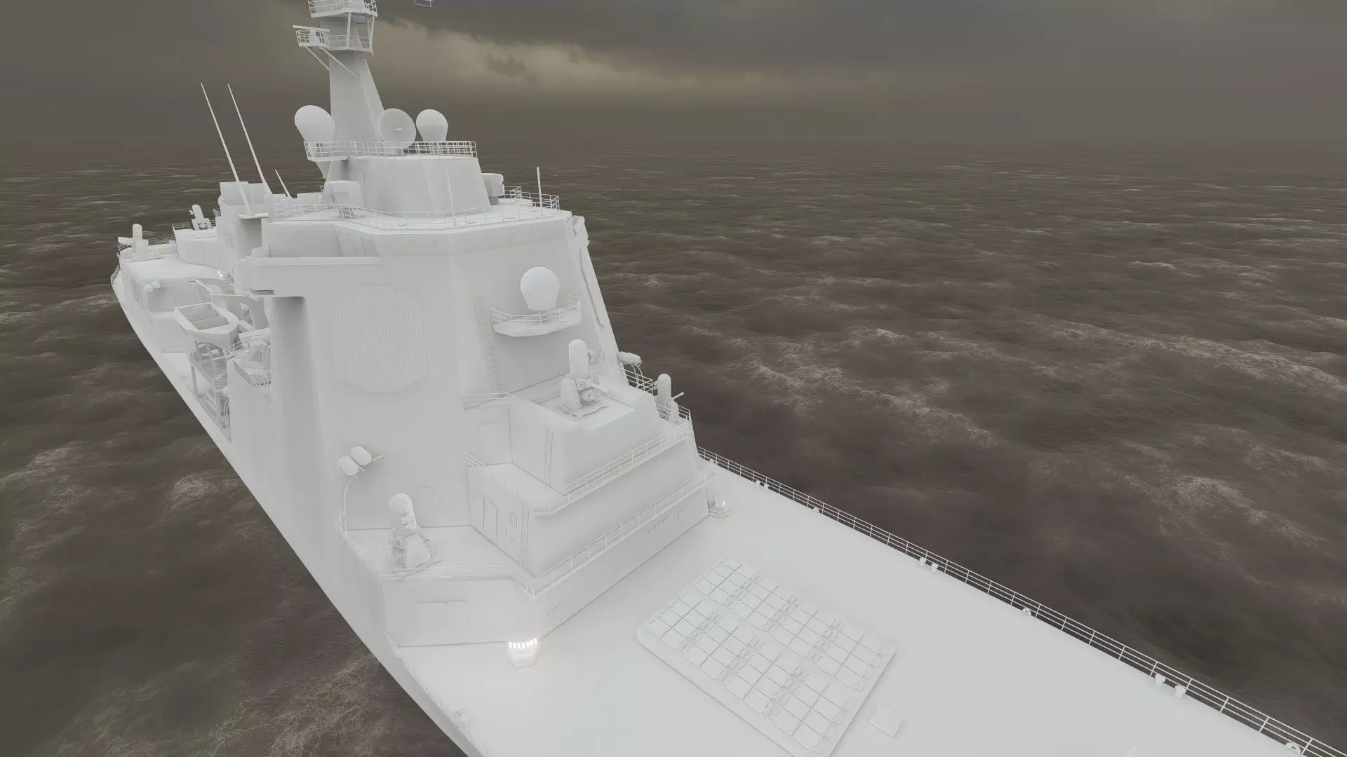US NAVY USSN DESTROYER 3D model_45