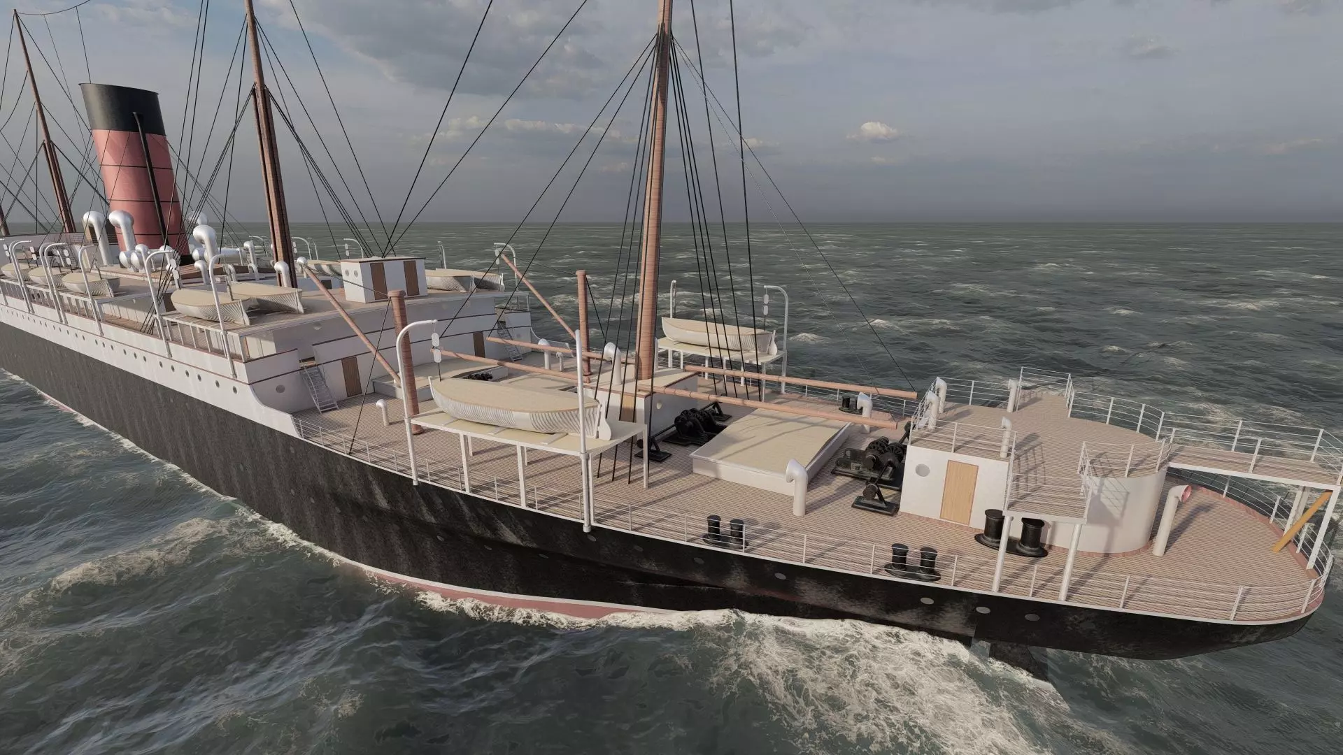 RMS Carpathia 3D model_14