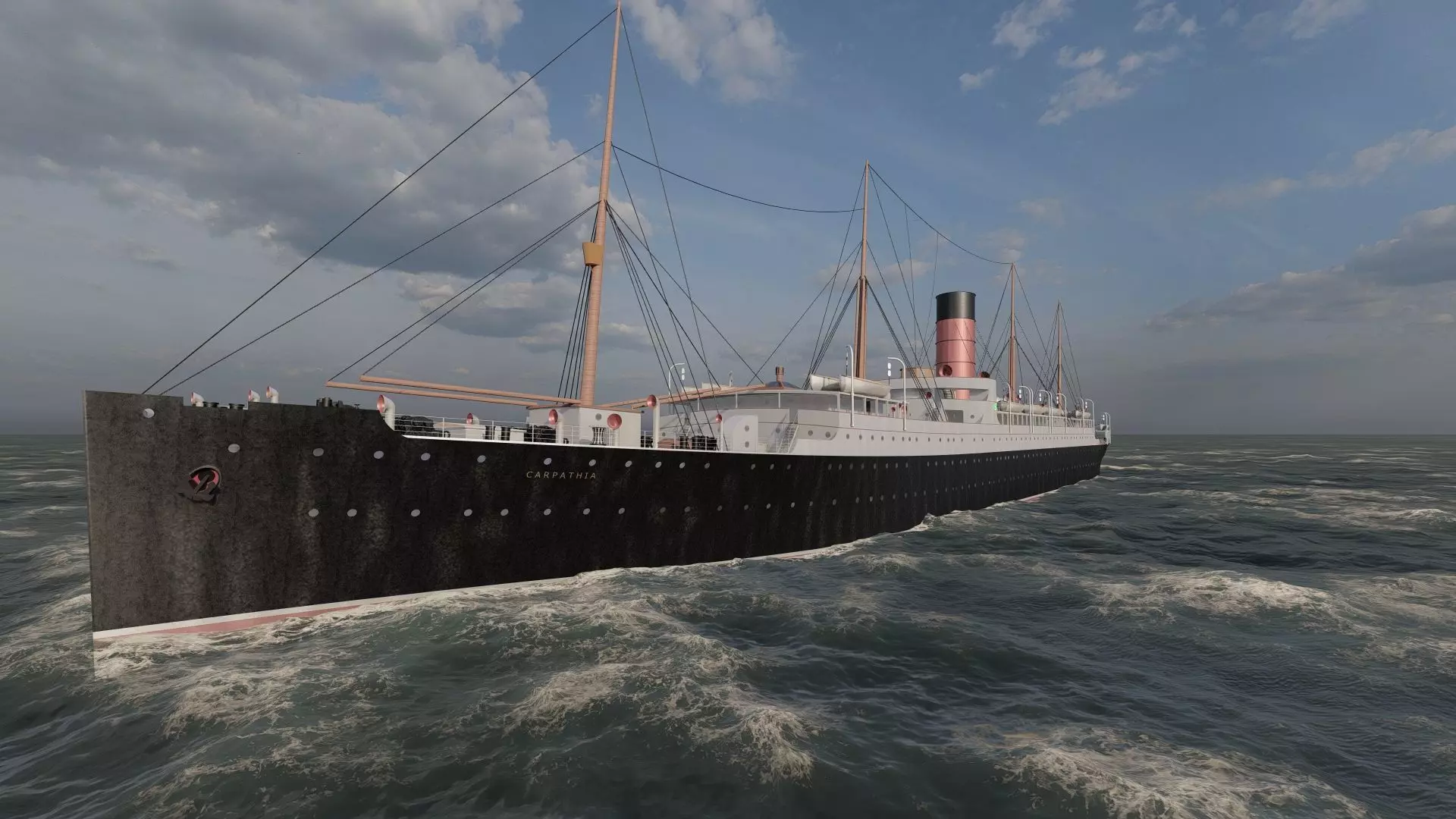 RMS Carpathia 3D model_7