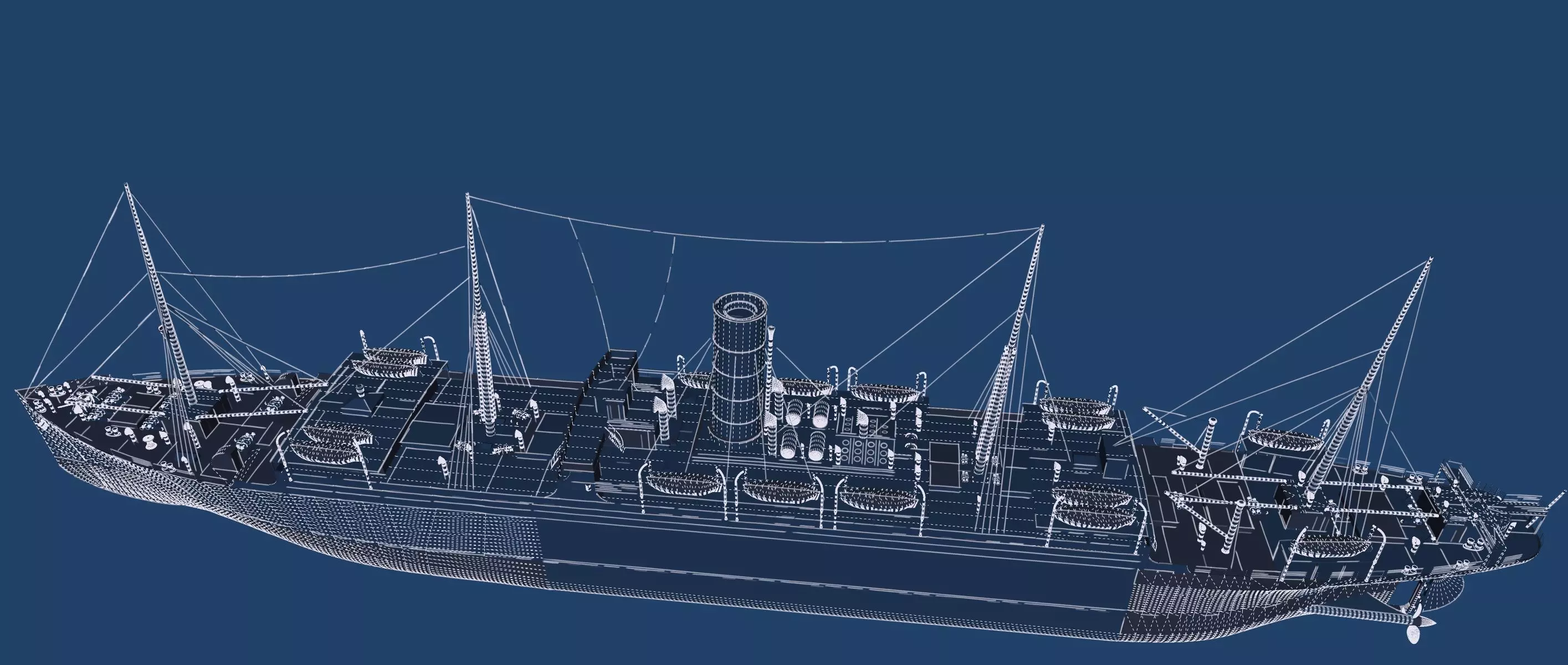 RMS Carpathia 3D model_49
