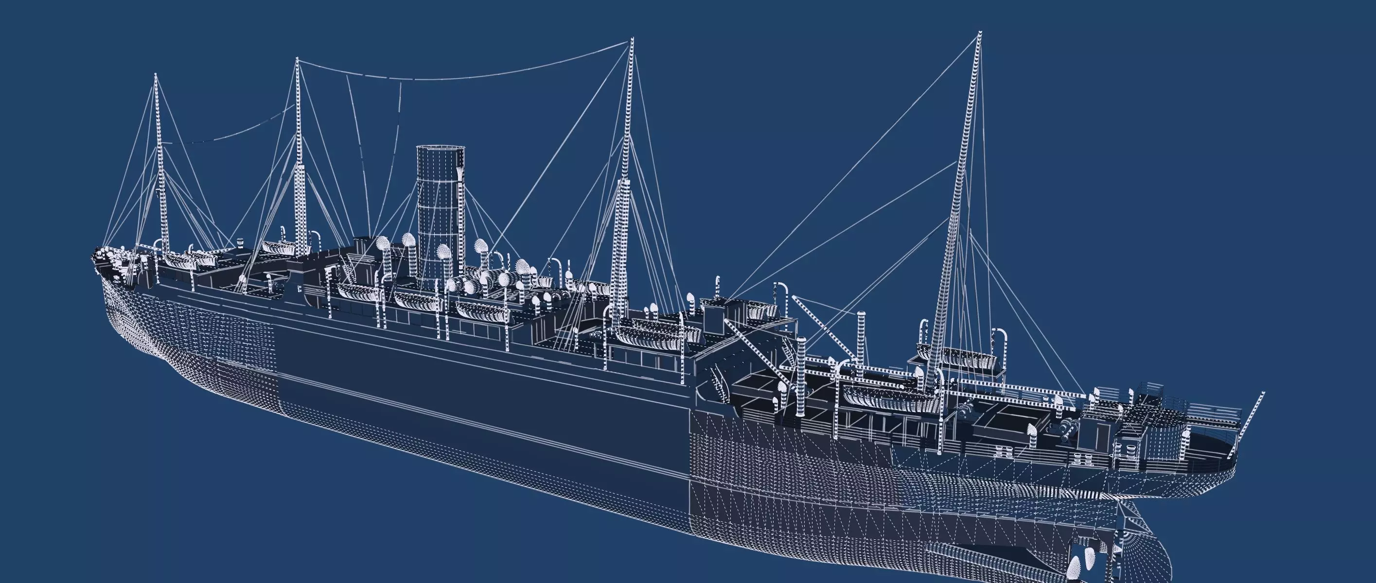 RMS Carpathia 3D model_48
