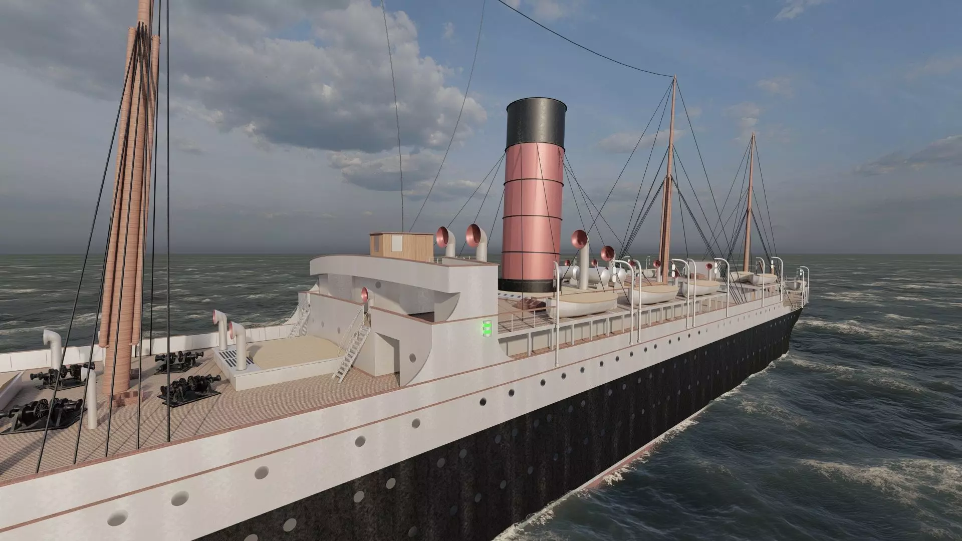RMS Carpathia 3D model_10