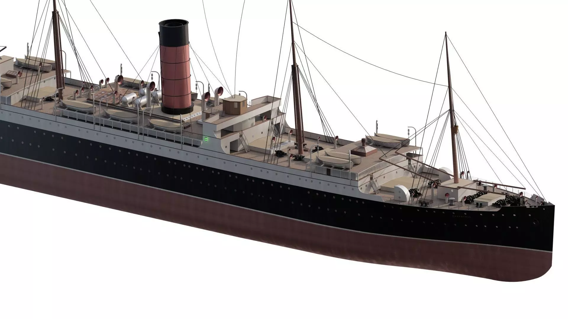 RMS Carpathia 3D model_3