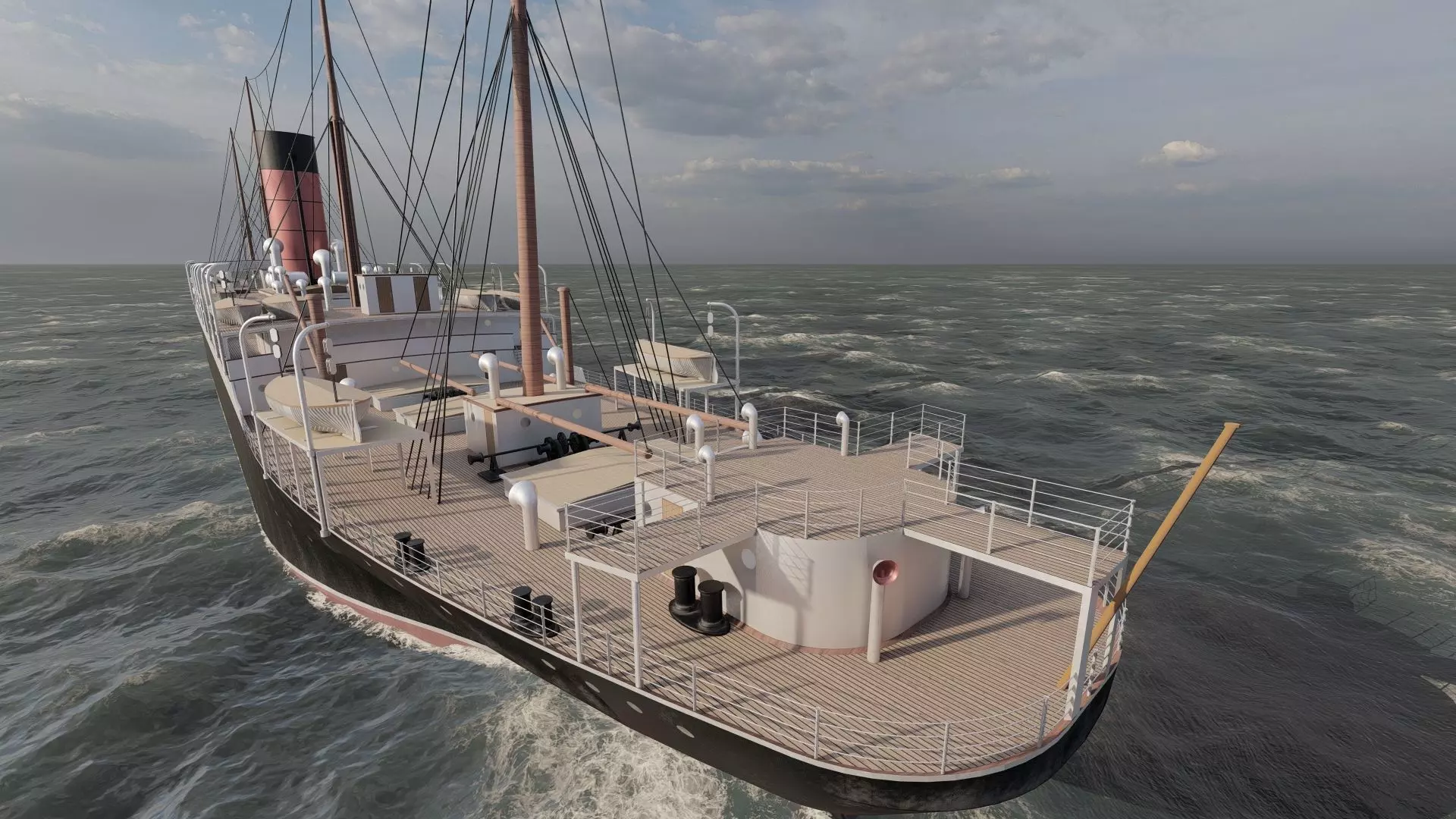 RMS Carpathia 3D model_15