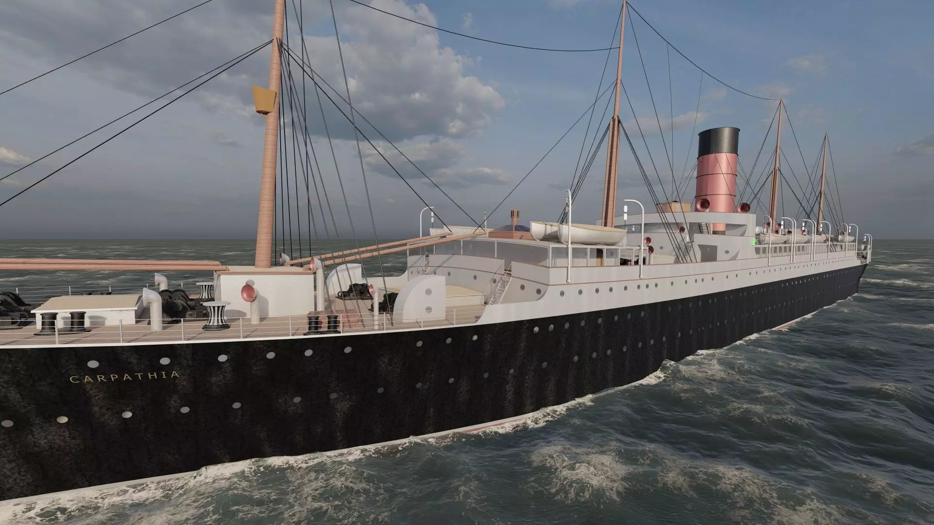 RMS Carpathia 3D model_8