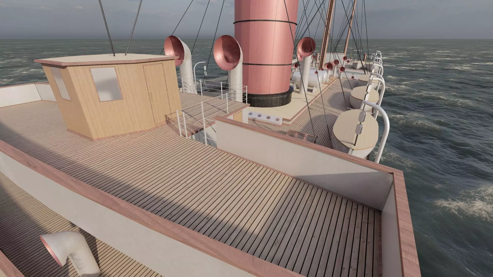 RMS Carpathia 3D model_30