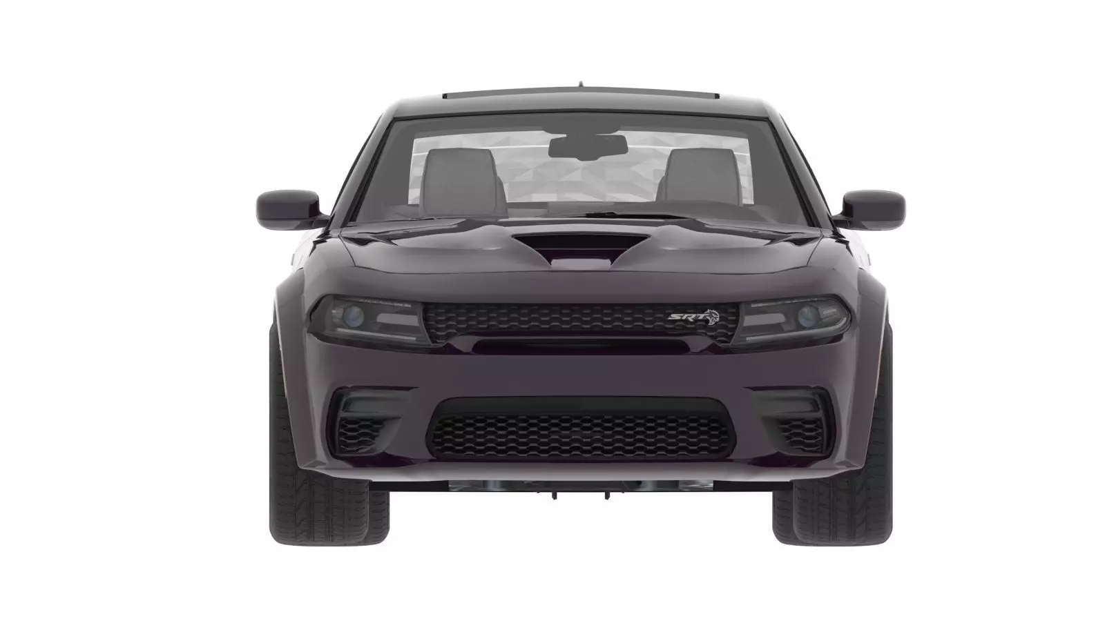 Dodge Charger SRT Hellcat 2020 with Detailed Interior 3D model_23