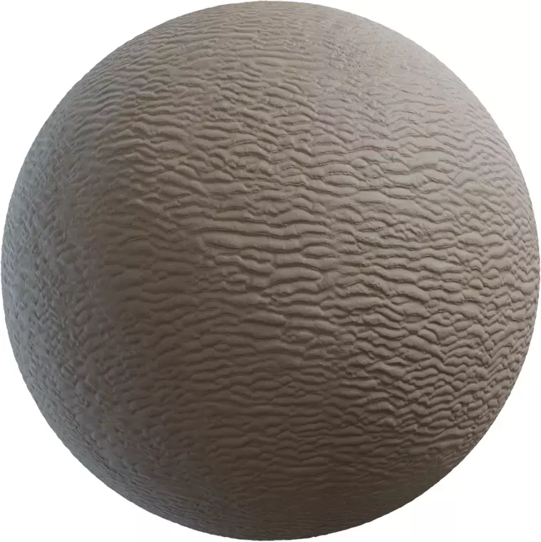 Realistic Wet Rippled Beach Sand Surface Texture_0