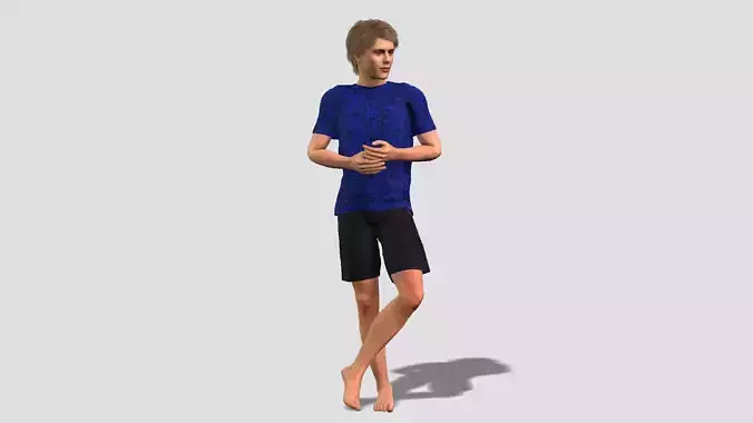 Realistic 3D Human Teen