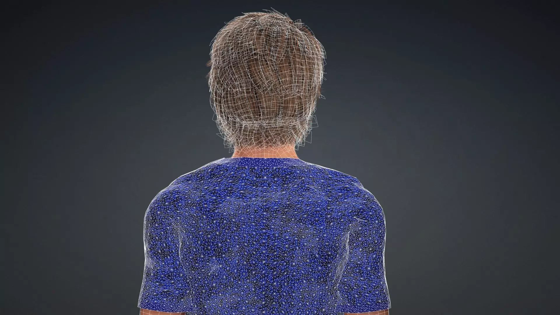 Realistic 3D Human Teen 3D model_16