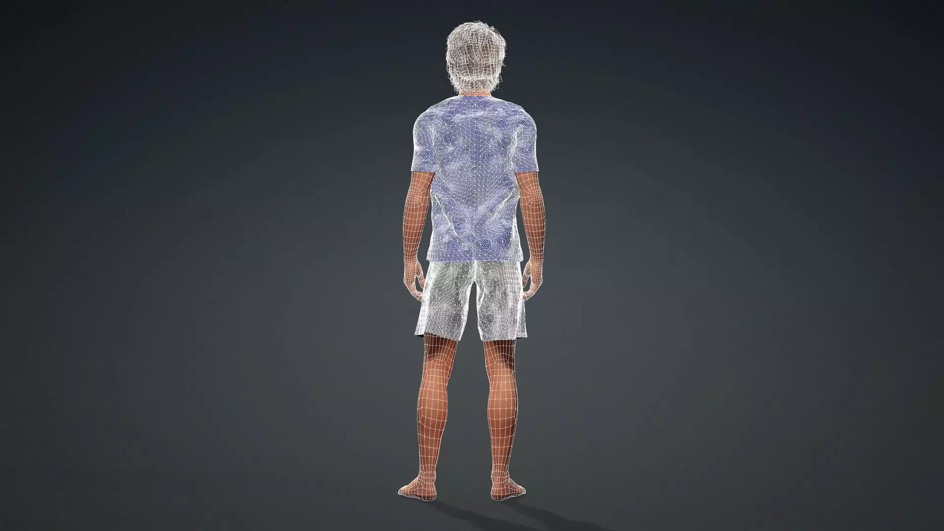 Realistic 3D Human Teen 3D model_15