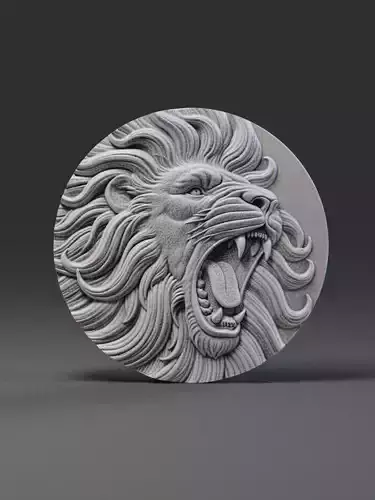 lion  coin