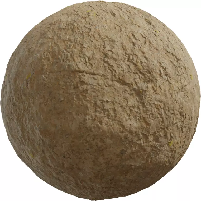 Realistic Dry Crusty Desert Soil Ground Texture Texture_0