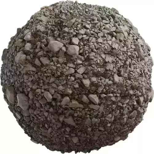 Ultra Realistic Gravel Rocky Ground Texture