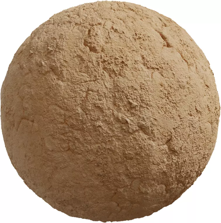 Desert Sand Dry Clay Soil Texture Texture_0