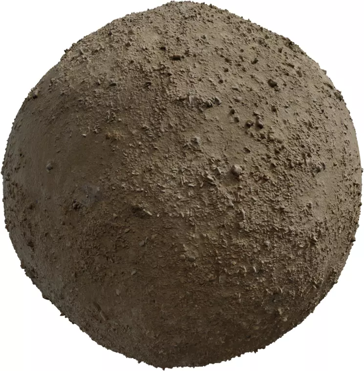 Realistic Sandy Soil Ground PBR Texture Texture_0