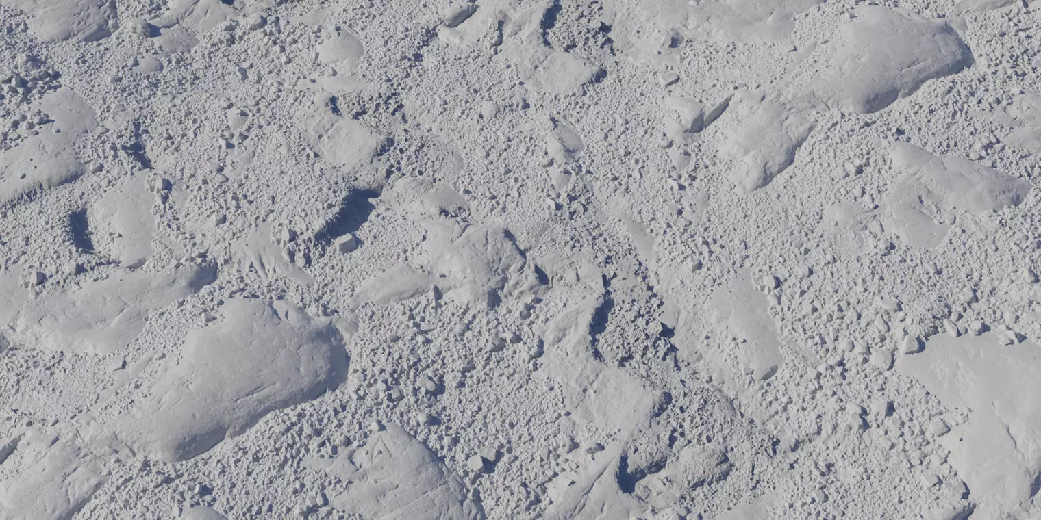 Rocky Soil With Exposed Bedrock PBR Texture Texture_2