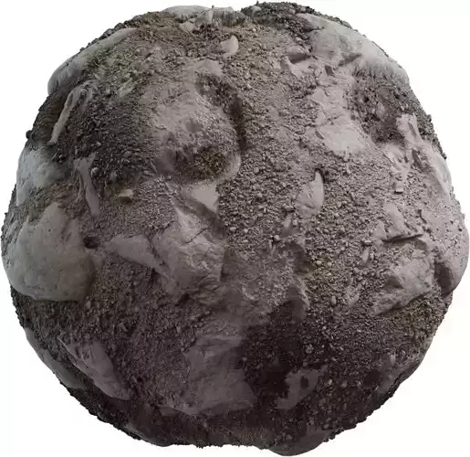 Rocky Soil With Exposed Bedrock PBR Texture Texture Rocky Soil With Exposed Bedrock PBR Texture Texture