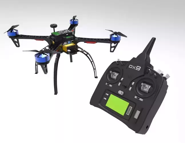 Quadcopter unmanned aerial vehicle
