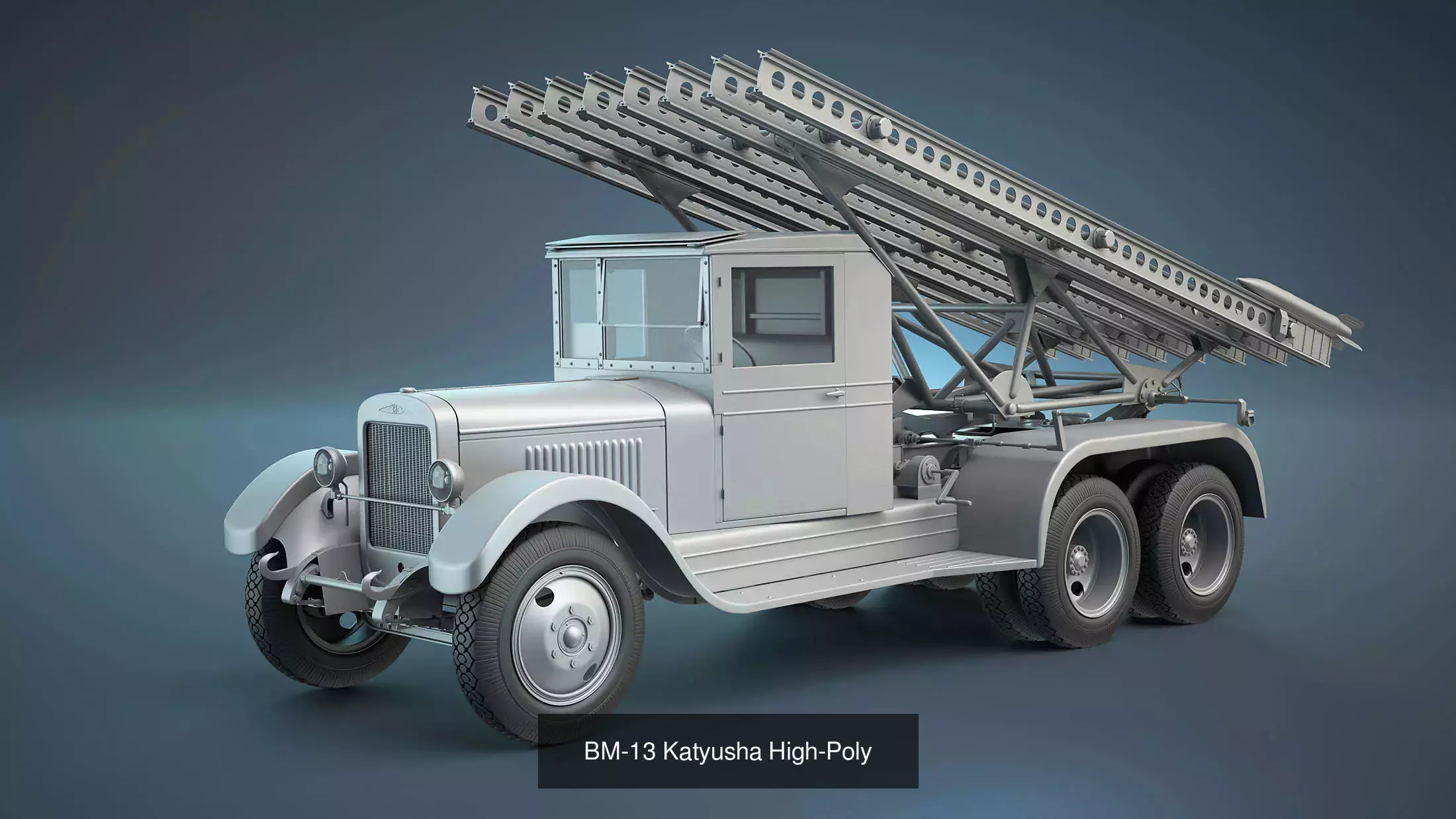 ZiS Trucks High-Poly Collection _6