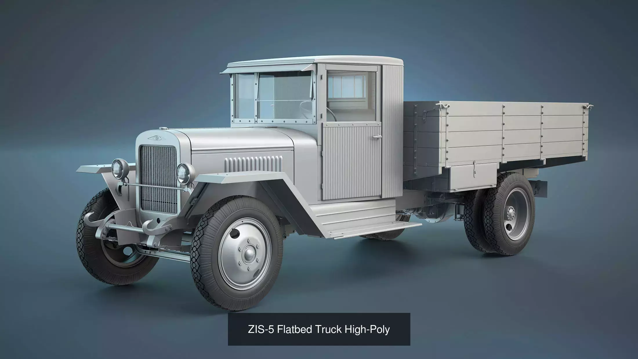 ZiS Trucks High-Poly Collection _2