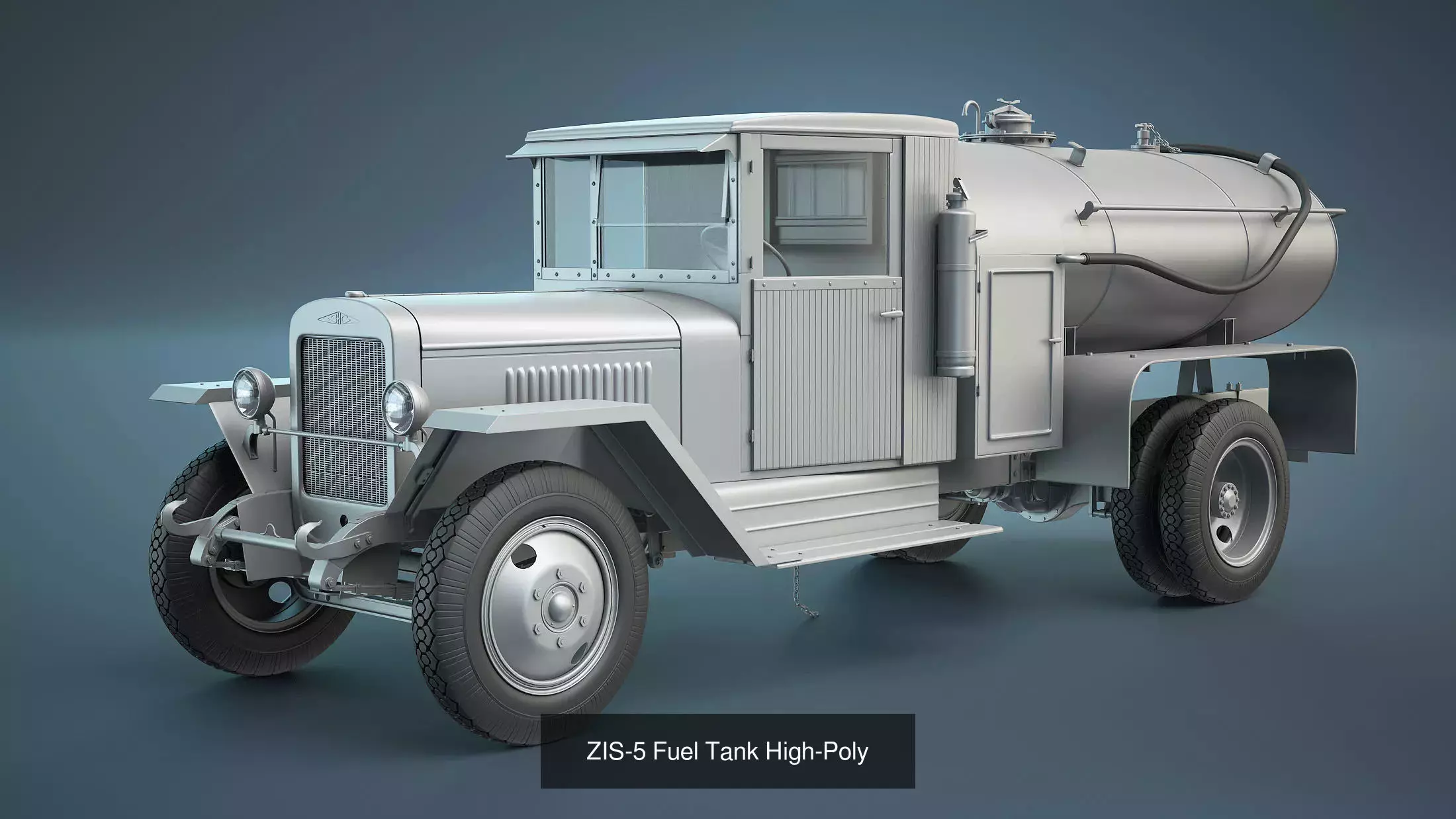 ZiS Trucks High-Poly Collection _4