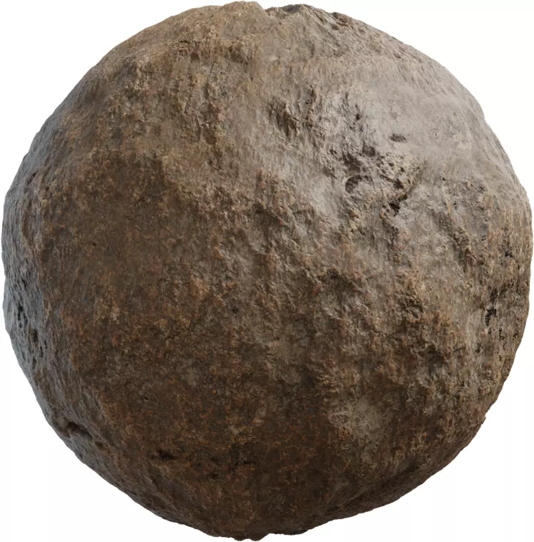 Weathered Sandstone Rock PBR Texture Texture_0