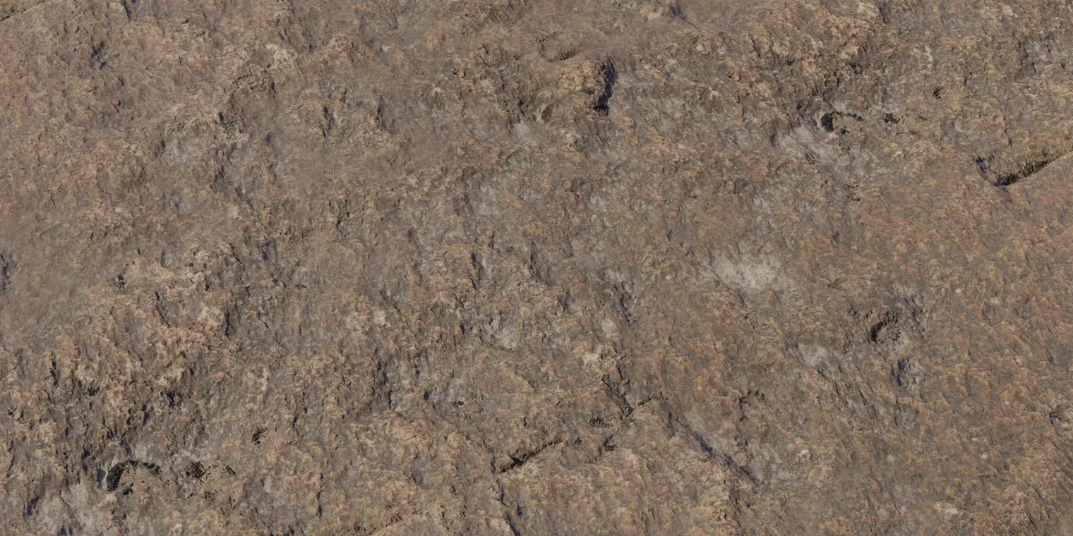 Weathered Sandstone Rock PBR Texture Texture_1