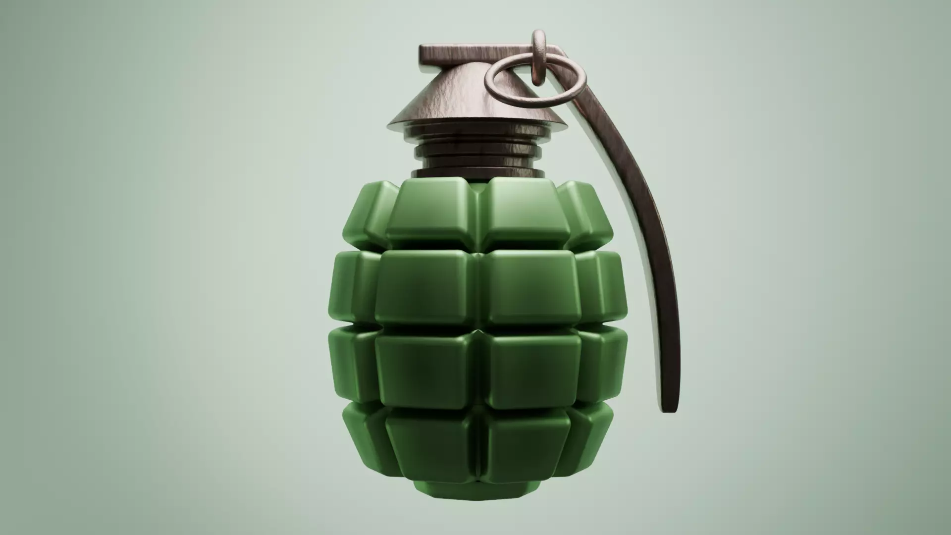 hand grenade 3D model_0