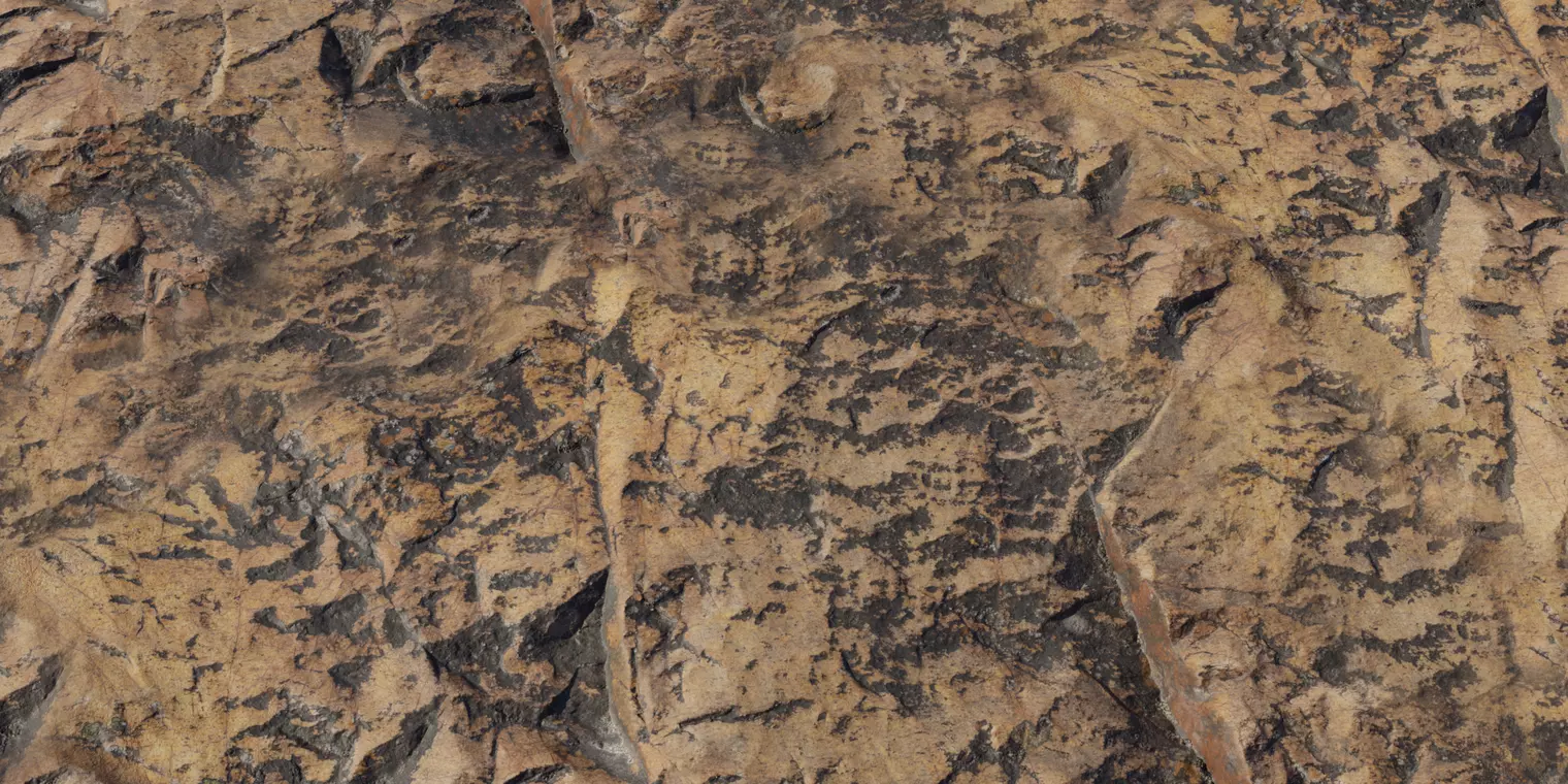 Desert Varnish Sandstone PBR Texture Texture_1