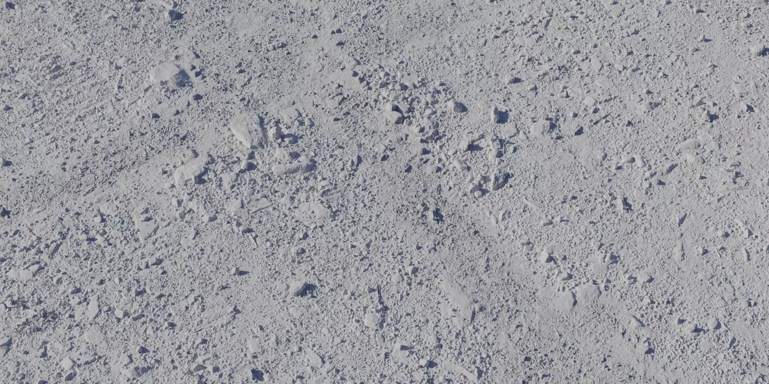 Compact Sandy Gravel Ground PBR Texture Texture_2