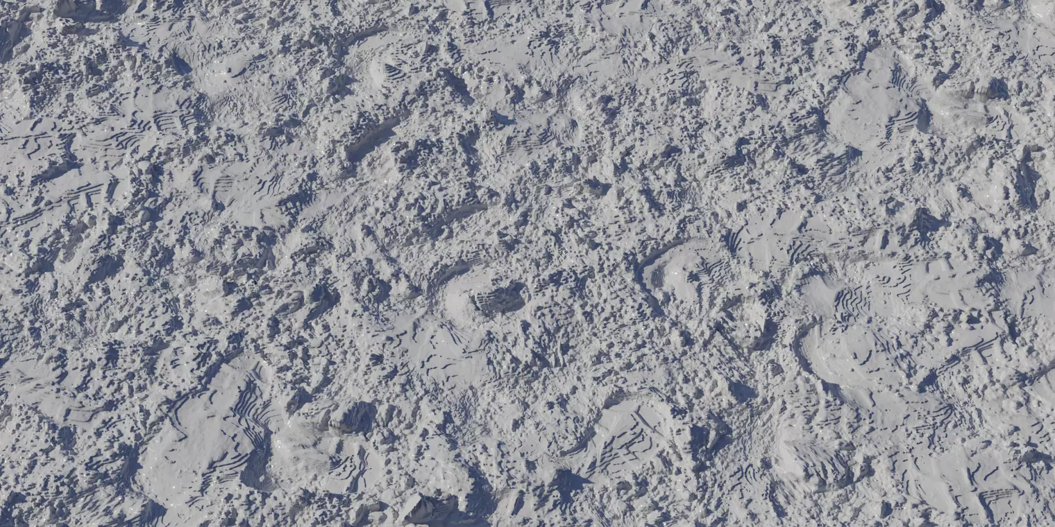 Saturated Mud With Footprints PBR Texture Texture_2