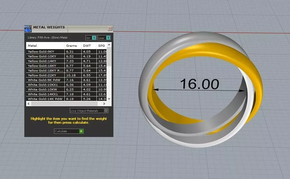 Cartie Trinity ring 3D print model_16