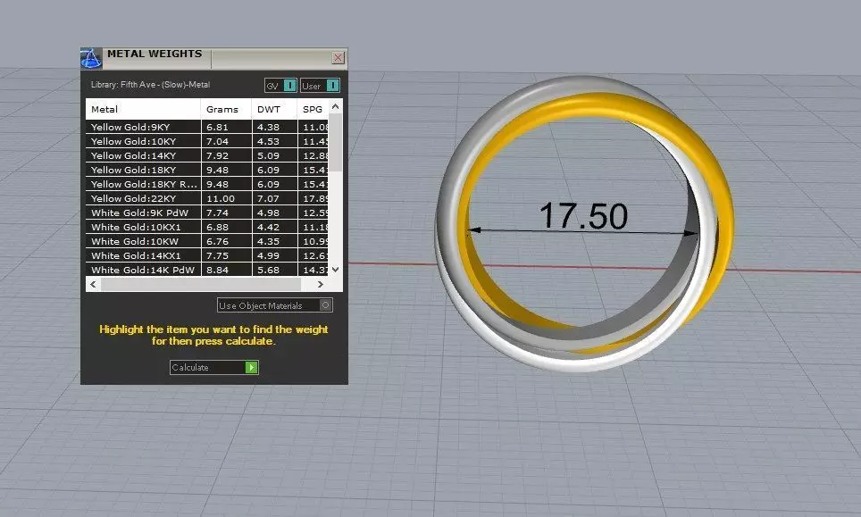 Cartie Trinity ring 3D print model_15