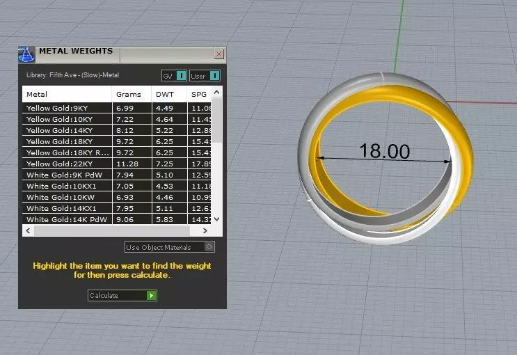 Cartie Trinity ring 3D print model_12