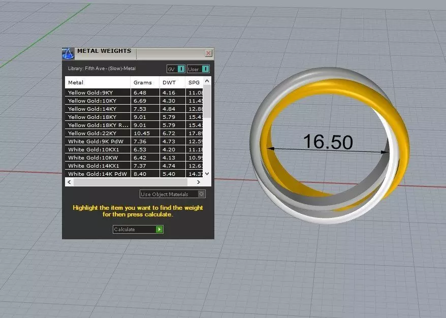 Cartie Trinity ring 3D print model_17
