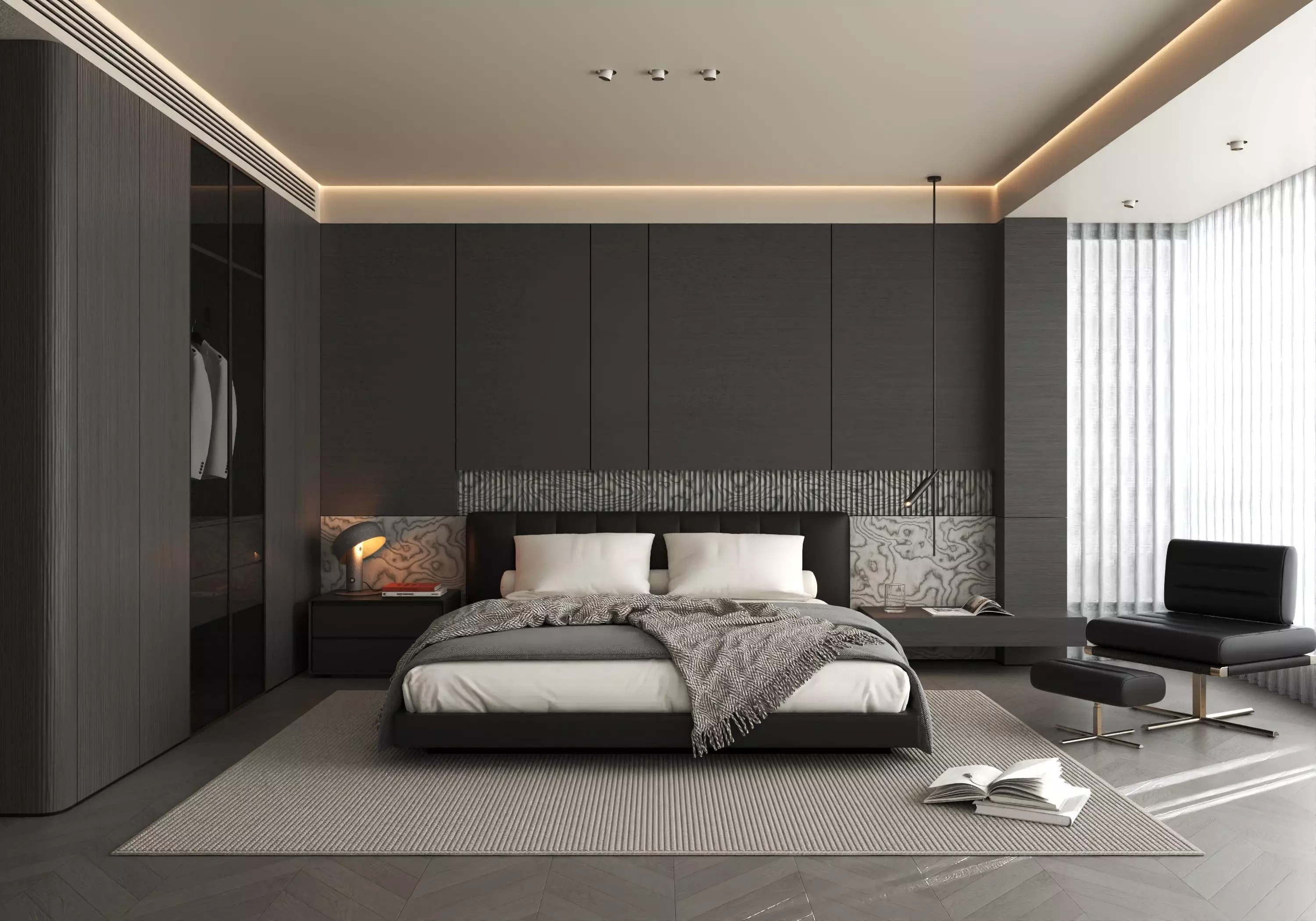 Bedroom interior 09 3D model