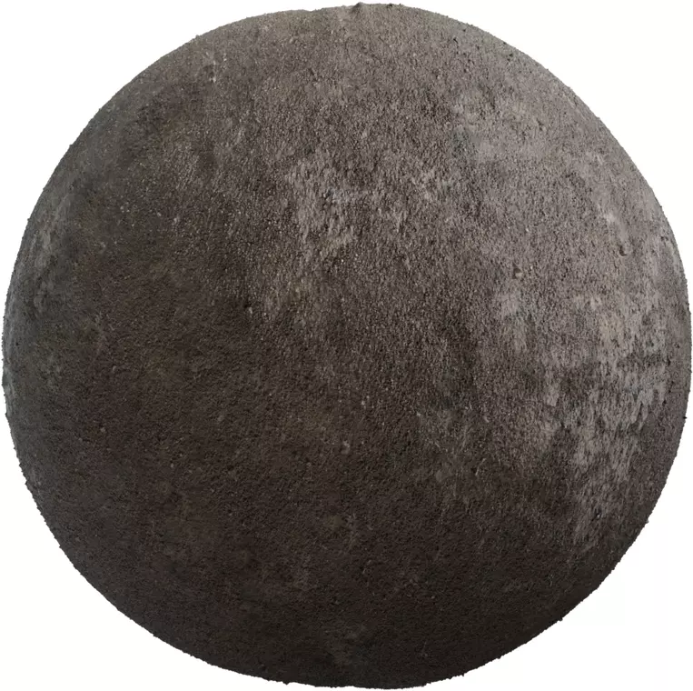 Compact Dark Soil Ground PBR Texture Texture_0