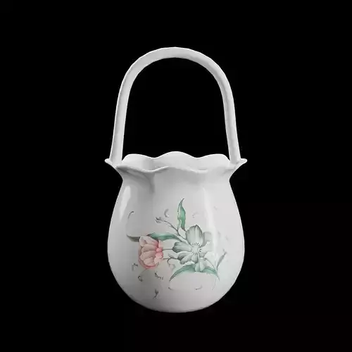 Ceramic Decorative Basket