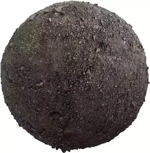 Rugged Gravel Scree Ground PBR Texture Texture