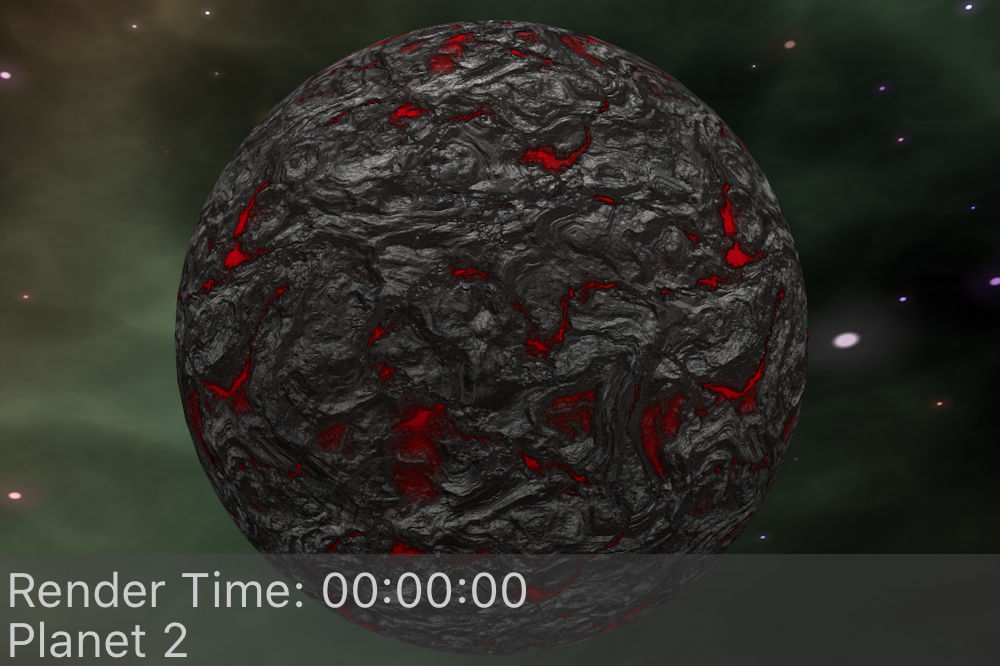 The Ultimate Planet Package Low-poly 3D model_2