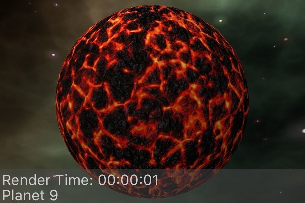 The Ultimate Planet Package Low-poly 3D model_9