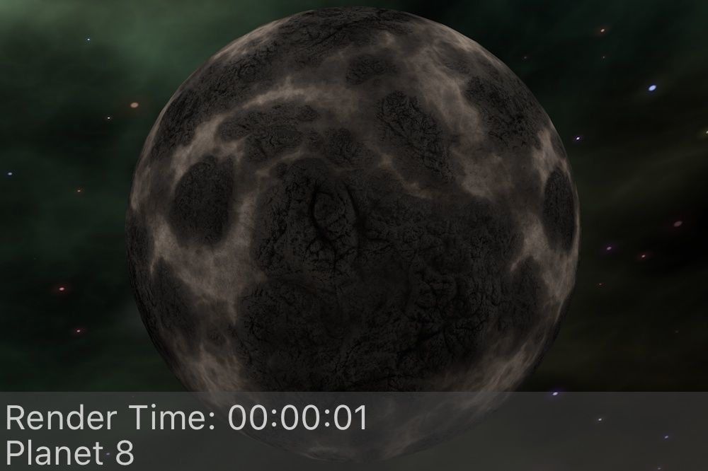 The Ultimate Planet Package Low-poly 3D model_8