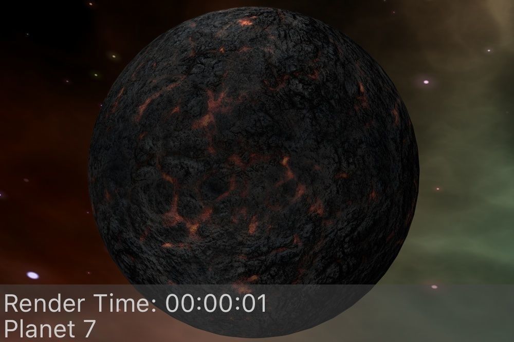 The Ultimate Planet Package Low-poly 3D model_7