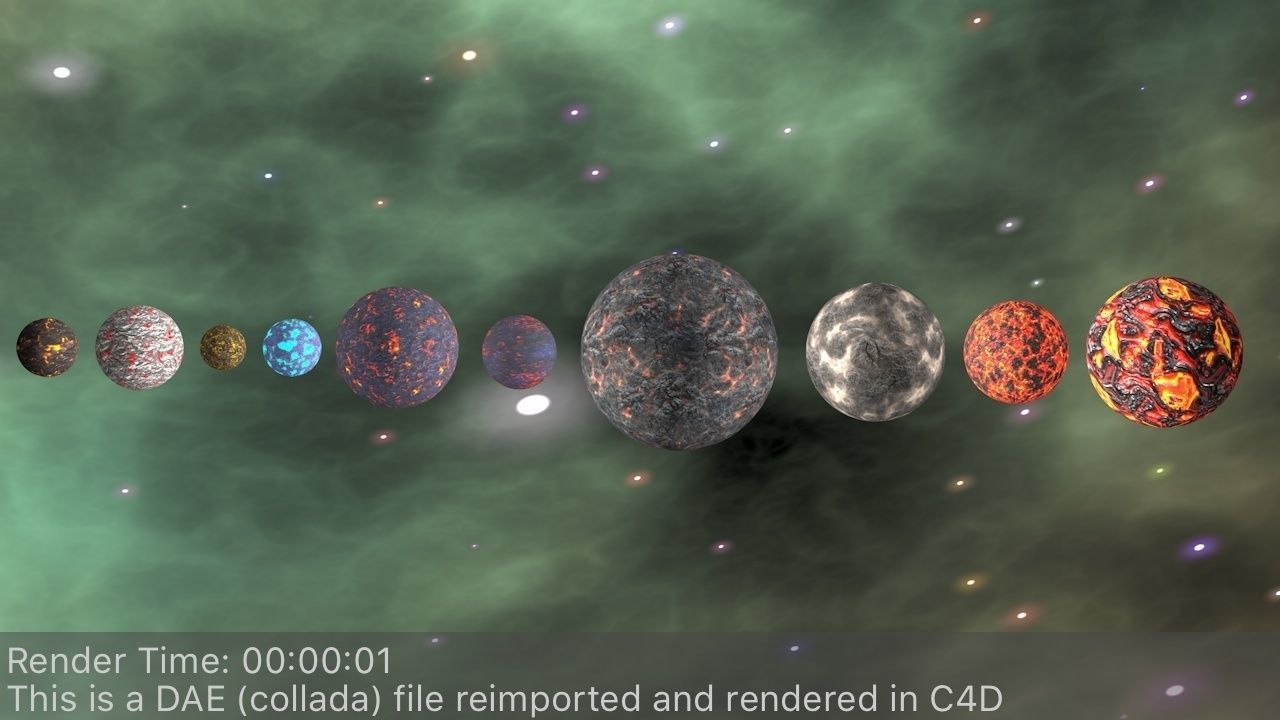The Ultimate Planet Package Low-poly 3D model_13