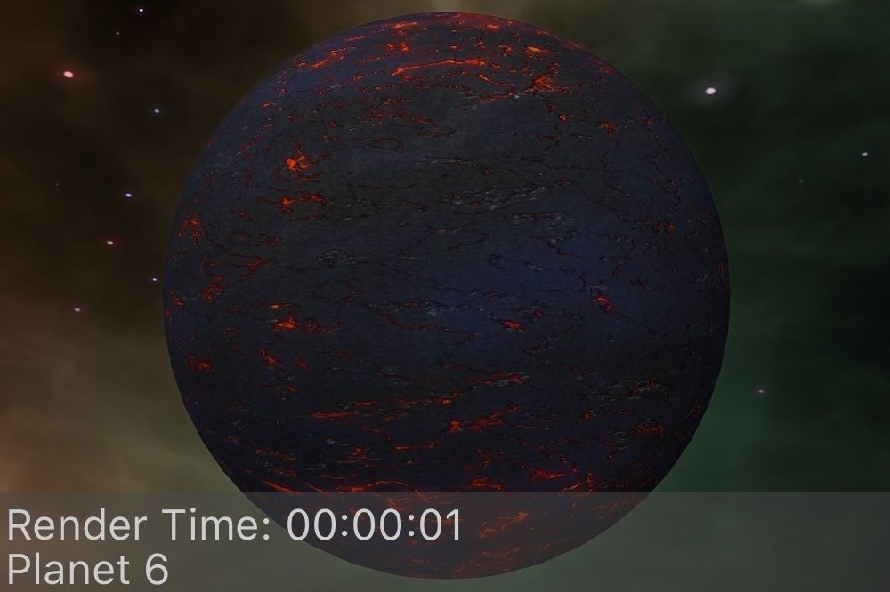 The Ultimate Planet Package Low-poly 3D model_6