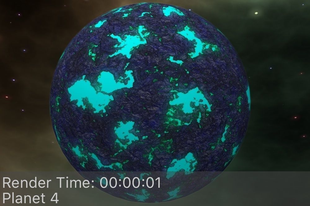 The Ultimate Planet Package Low-poly 3D model_4