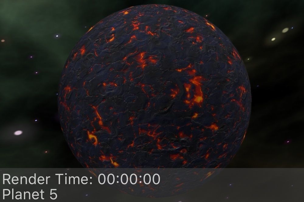 The Ultimate Planet Package Low-poly 3D model_5