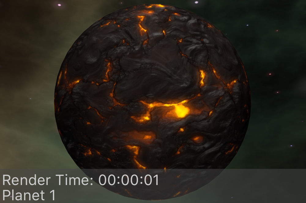 The Ultimate Planet Package Low-poly 3D model_1