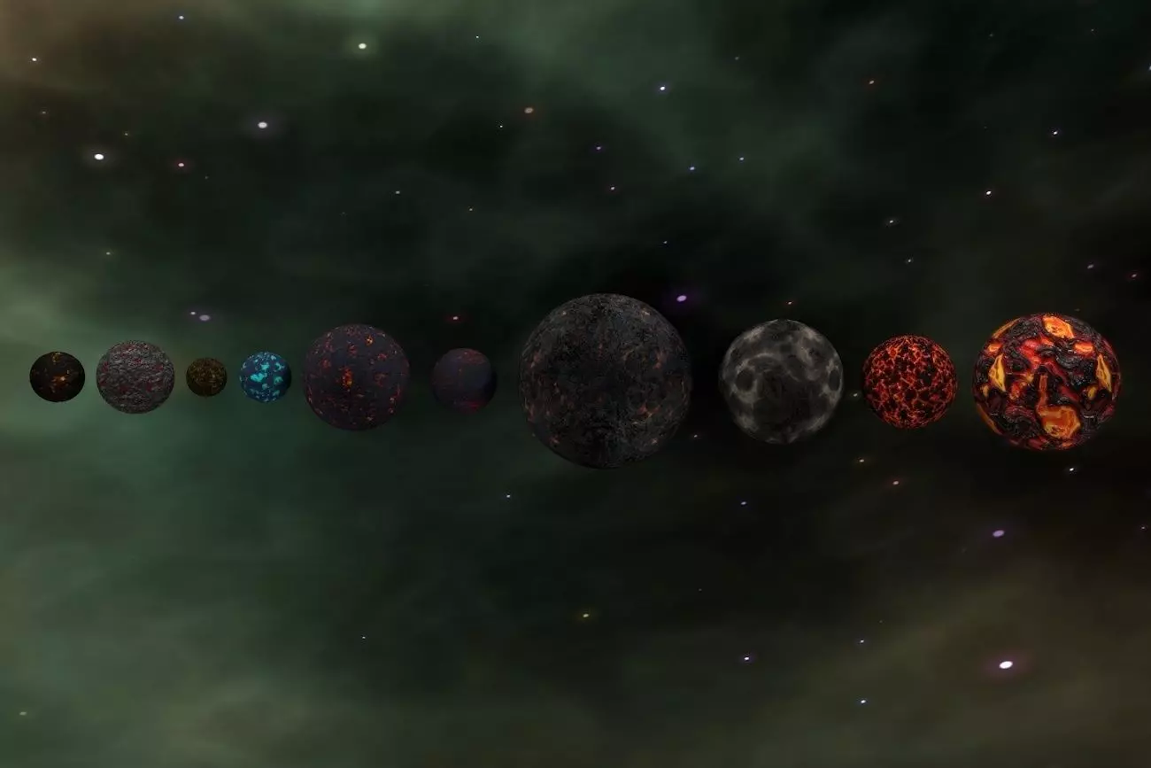 The Ultimate Planet Package Low-poly 3D model_0